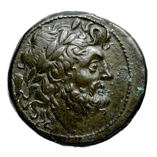 Brettii Bruttium Historia Numorum Italy 1978-1981, obverse, bnf-iris