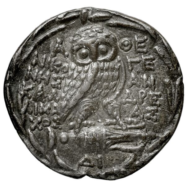 Nikogenes Athens Thompson 1961 1032-1049, реверс, bnf-iris