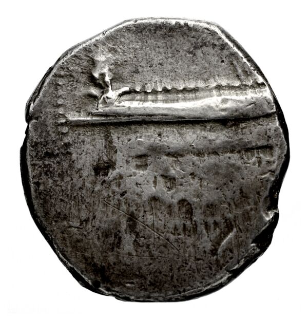 Euagoras II of Salamis Sidon Elayi 2004 IV.4.1, аверс, bnf-iris
