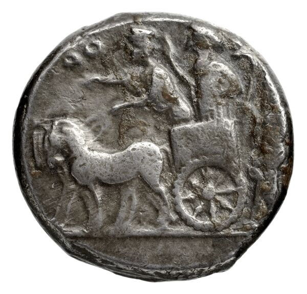 Euagoras II of Salamis Sidon Elayi 2004 IV.4.1, реверс, bnf-iris