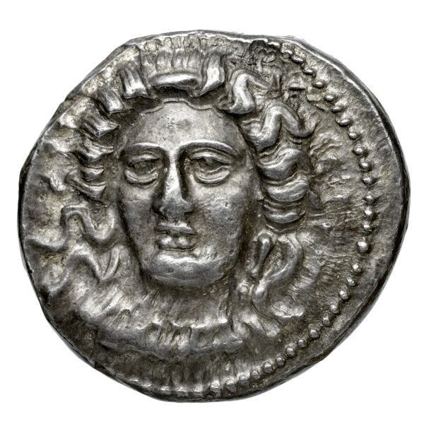 Tarkumuwa, satrap of Cilicia Tarsus Moysey 1986 Issue 4, аверс, bnf-iris