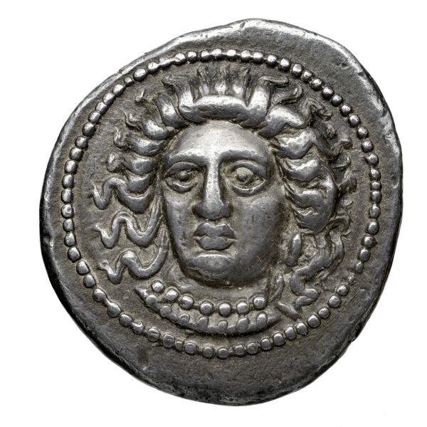 Tarkumuwa, satrap of Cilicia Tarsus Moysey 1986 Issue 4, аверс, bnf-iris