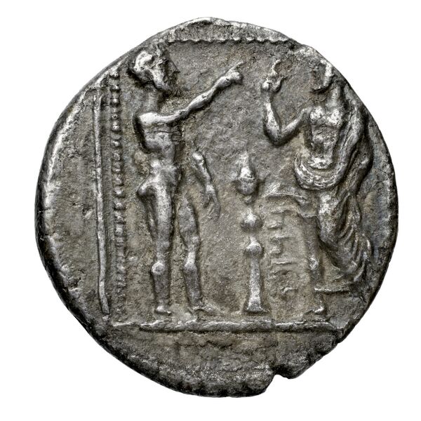 Tarkumuwa, satrap of Cilicia Tarsus Moysey 1986 Issue 5, реверс, bnf-iris