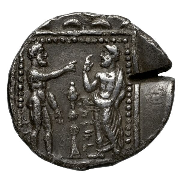 Tarkumuwa, satrap of Cilicia Tarsus Moysey 1986 Issue 5, реверс, bnf-iris