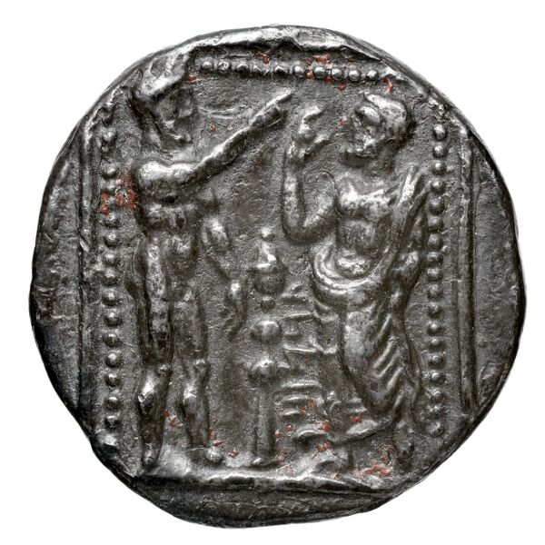 Tarkumuwa, satrap of Cilicia Tarsus Moysey 1986 Issue 5, реверс, bnf-iris