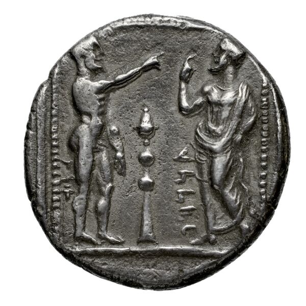 Tarkumuwa, satrap of Cilicia Tarsus Moysey 1986 Issue 5, реверс, bnf-iris