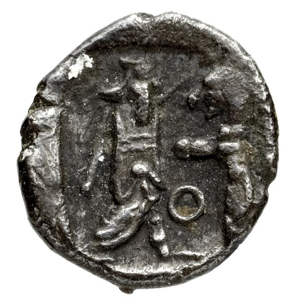 Baalshillem II, King of Sidon Sidon Elayi 2004 IV.1.3, реверс, bnf-iris