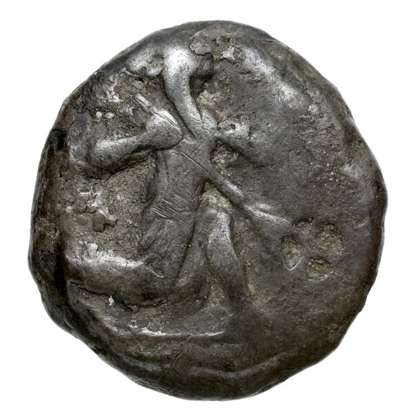 Sardis Carradice 1987 Type IIIb late siglos, аверс, bnf-iris