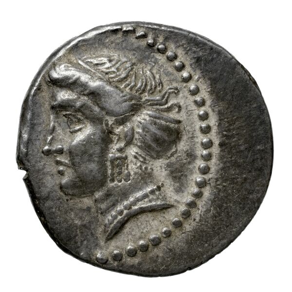 Abd Sasan of Sinope Sinope Waddington 1925 33, obverse, bnf-iris