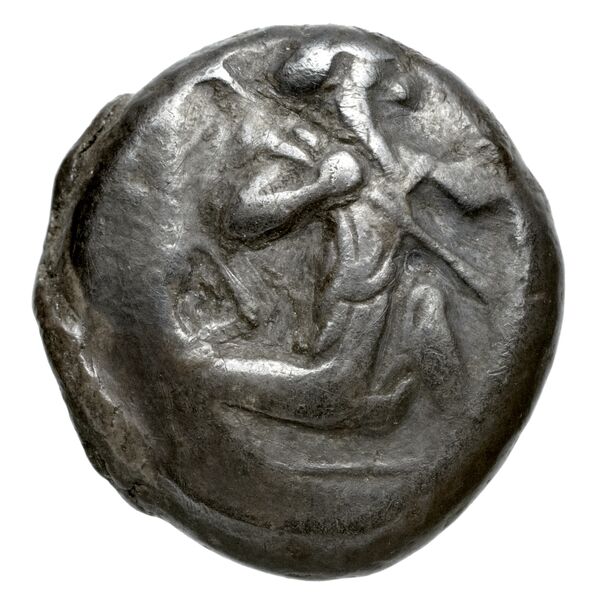 Sardis Carradice 1987 Type IIIb late siglos, аверс, bnf-iris
