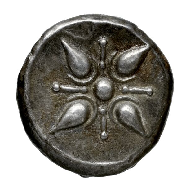 Hecatomnus of Caria Mylasa Konuk 1998 A1, реверс, bnf-iris