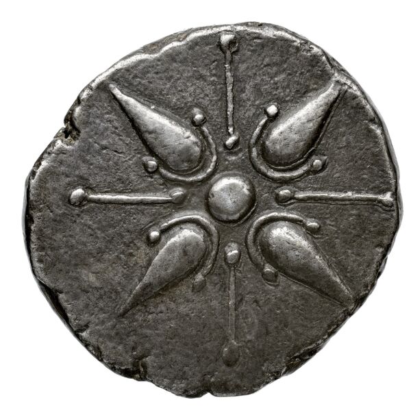 Mausolus of Caria Mylasa Konuk 1998 A1, reverse, bnf-iris