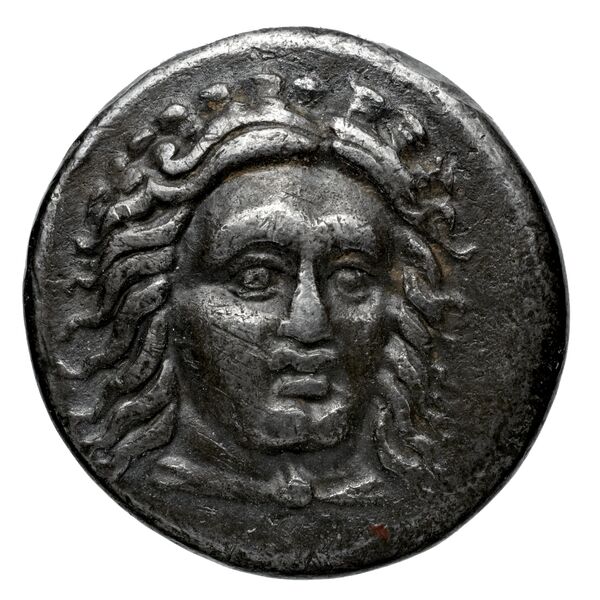 Idrieus of Caria Halicarnassus Konuk 1998 1, аверс, bnf-iris