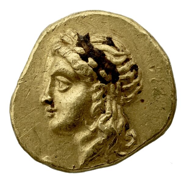 Pixodarus of Caria Halicarnassus Konuk 1998 B2, аверс, bnf-iris
