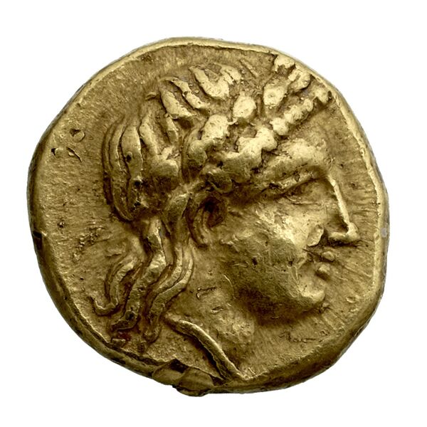 Pixodarus of Caria Halicarnassus Konuk 1998 B1, аверс, bnf-iris