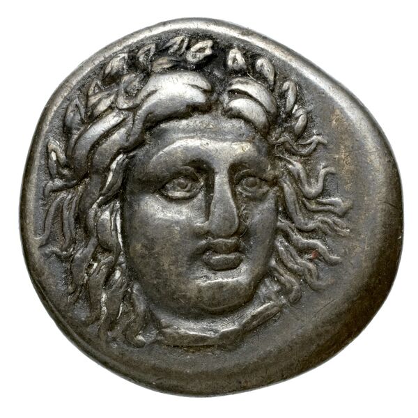 Pixodarus of Caria Halicarnassus Konuk 1998 A1, аверс, bnf-iris