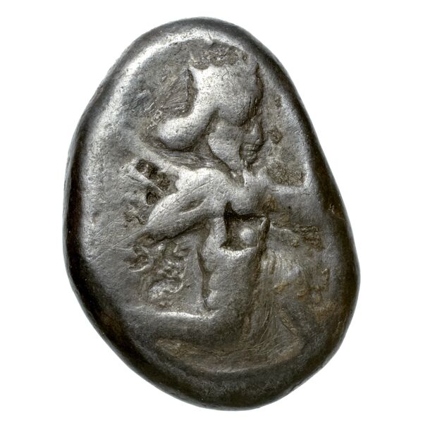 Sardis Carradice 1987 Type IIIb late siglos, аверс, bnf-iris