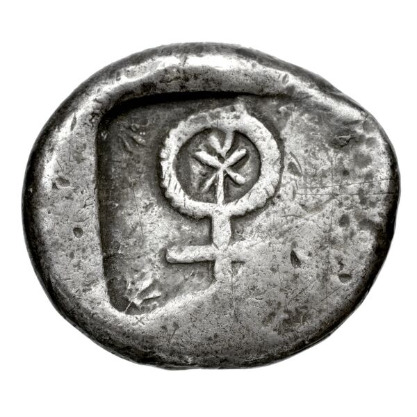 Euelthon of Salamis Salamis BMC Salamis 12-20, реверс, bnf-iris