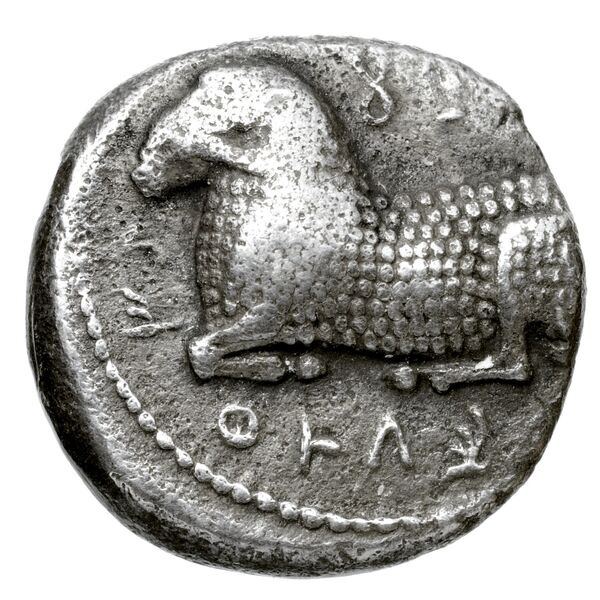 Nikodamos of Salamis Salamis BMC Salamis 31, аверс, bnf-iris