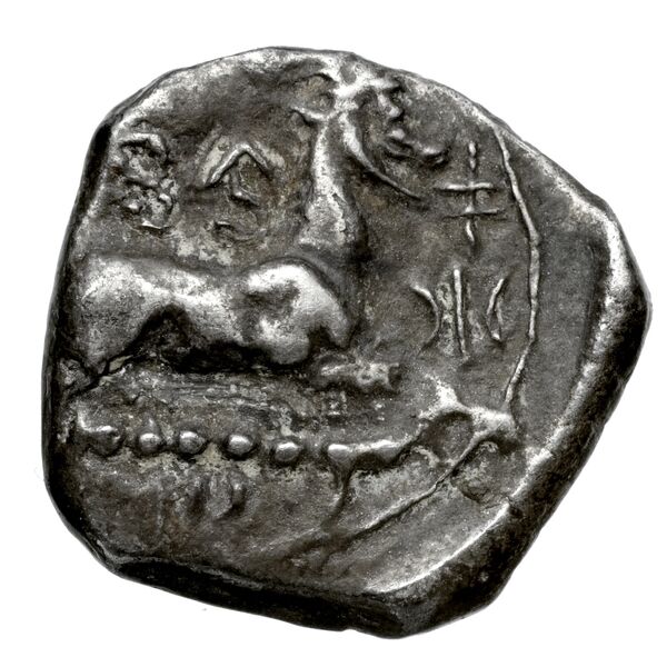 Euagoras I Salamis BMC Salamis 56-60, реверс, bnf-iris