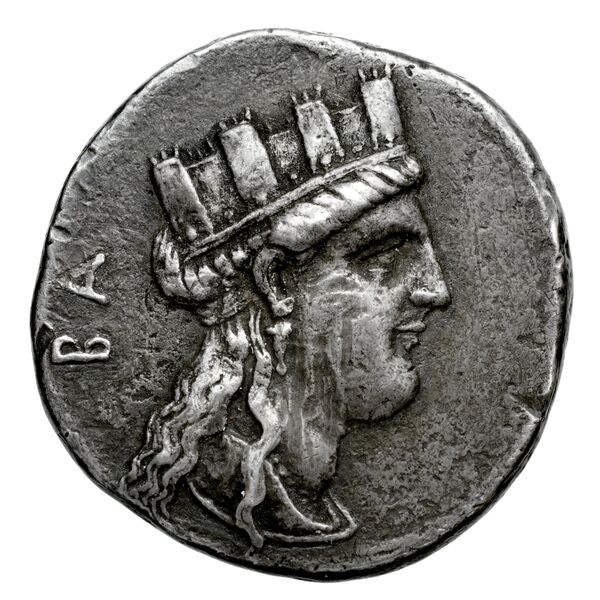 аверс Euagoras II of Salamis Salamis BMC Salamis 66-67