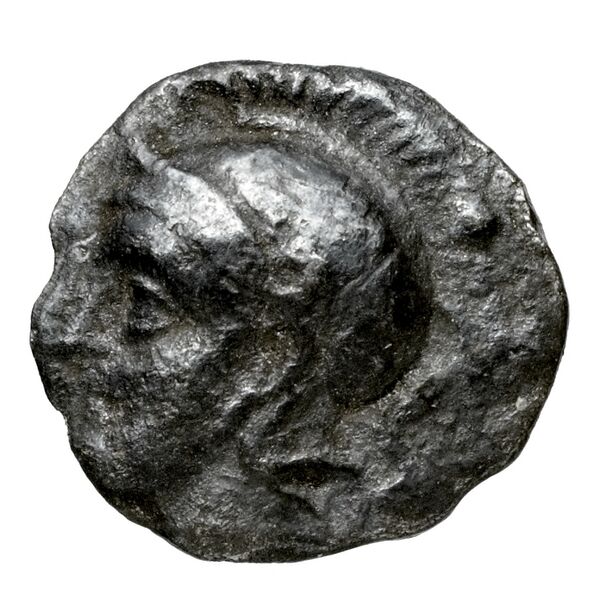 Euagoras II of Salamis Salamis BMC Salamis 68, аверс, bnf-iris