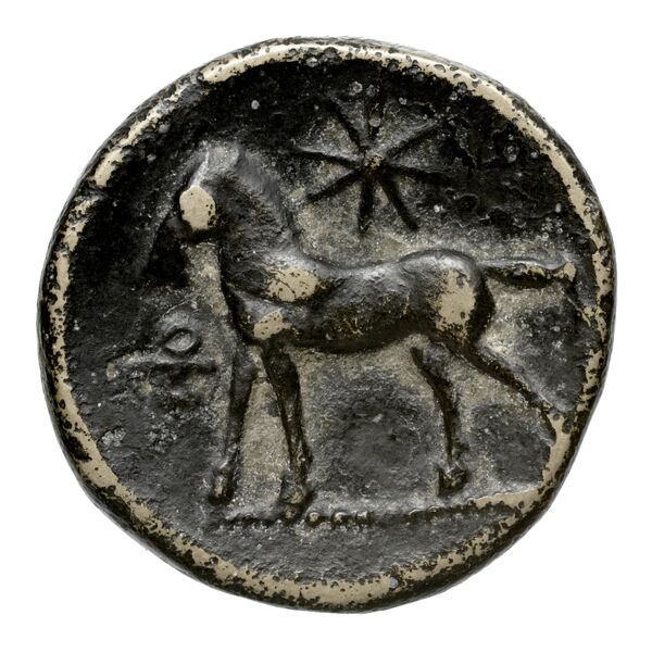 Euagoras II of Salamis Salamis BMC Salamis 69-73, реверс, bnf-iris