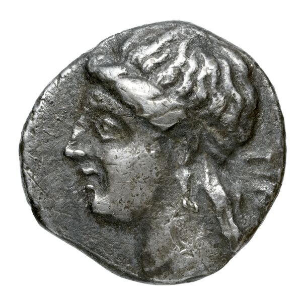 Pnytagoras of Salamis Salamis BMC Salamis 77-78, 80-84, аверс, bnf-iris