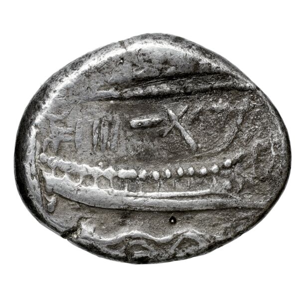 N-, king of Aradus Aradus Elayi 2015 Pl. xv, c25, реверс, bnf-iris