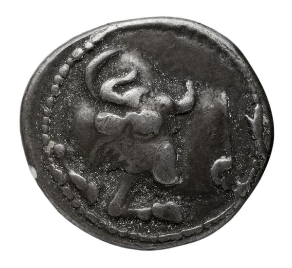 Acanthus Tselekas 1996 Period D-F, T15-62, аверс, bnf-iris
