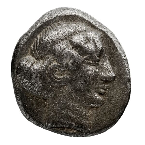 Velia Historia Numorum Italy 1265, аверс, bnf-iris