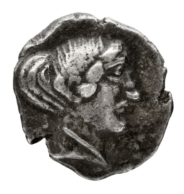 Velia Historia Numorum Italy 1265, аверс, bnf-iris