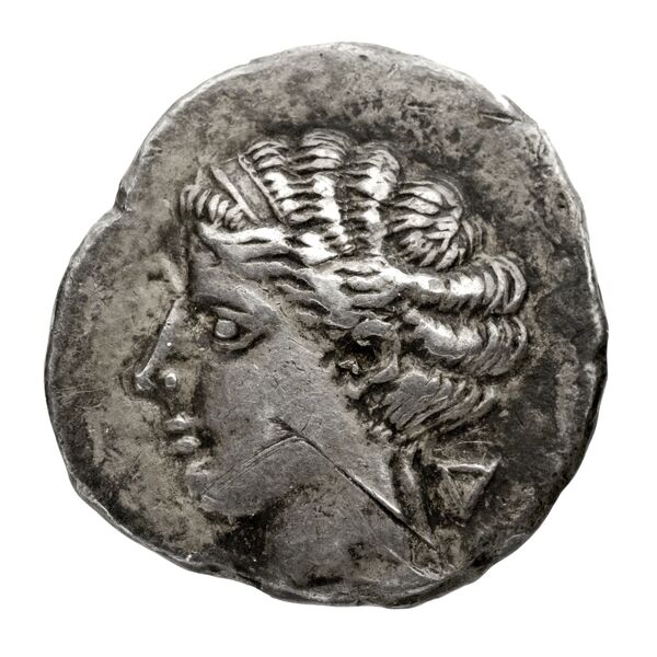 Velia Historia Numorum Italy 1272, аверс, bnf-iris