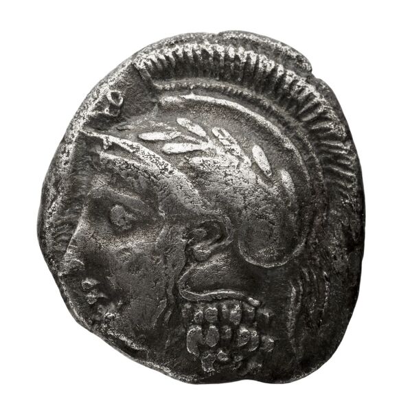 Velia Historia Numorum Italy 1270, аверс, bnf-iris
