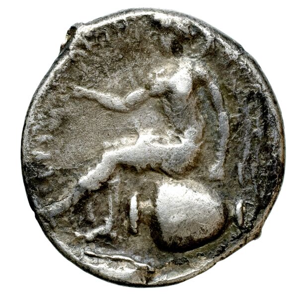 Terina Historia Numorum Italy 2574-2580, реверс, bnf-iris