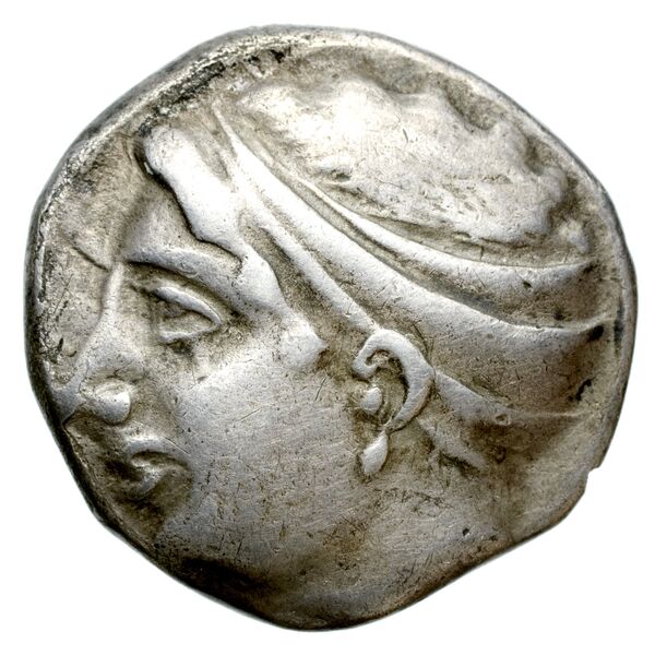 Terina Historia Numorum Italy 2574-2580, аверс, bnf-iris
