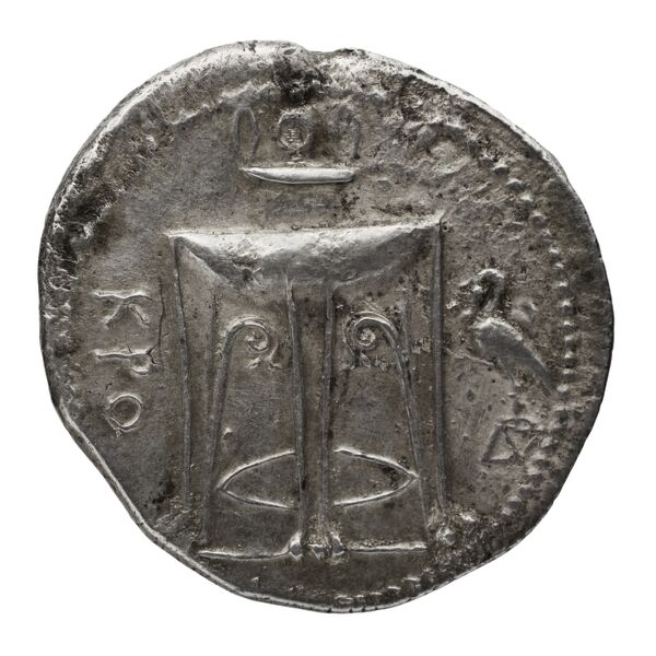 Croton Historia Numorum Italy 2170-2176, реверс, bnf-iris