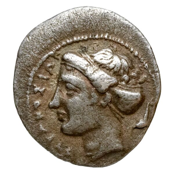 Dionysius I of Syracuse Syracuse SNG ANS 293-294, аверс, bnf-iris