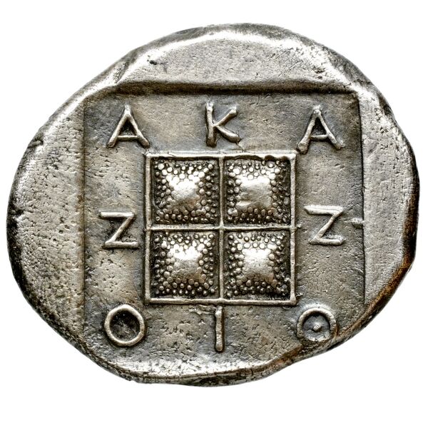 Acanthus Tselekas 1996 Periods F-G, groups 42-61, реверс, bnf-iris