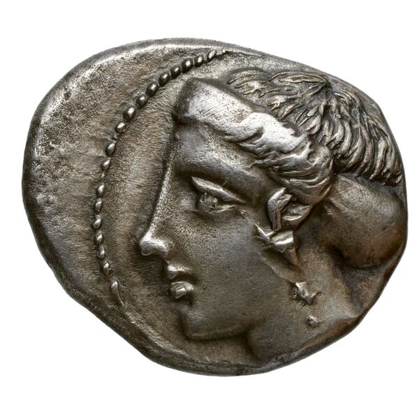 obverse Larissa, Thessaly Herrmann 1925 p. 36, IVc drachm