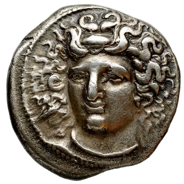 Larissa, Thessaly Herrmann 1925 VII.a-c, i-q, аверс, bnf-iris