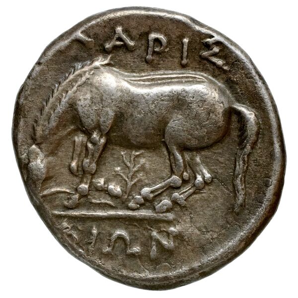 Larissa, Thessaly Herrmann 1925 VII.a-c, i-q, реверс, bnf-iris