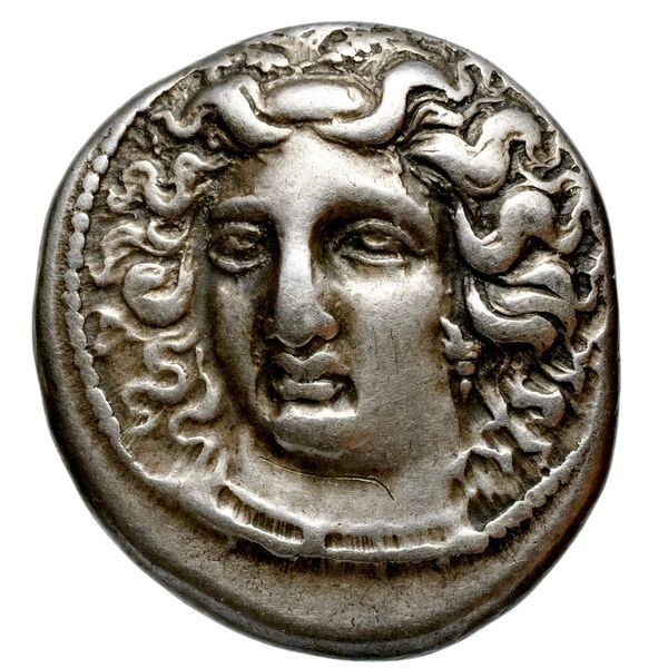 Larissa, Thessaly Herrmann 1925 VII.a-c, i-q, аверс, bnf-iris