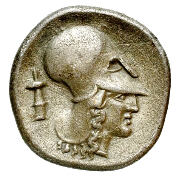 Corinth Calciati 1990 Period IV, series-1-17, реверс, bnf-iris