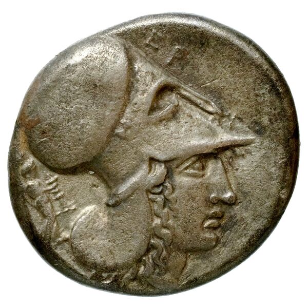 Corinth Calciati 1990 Period IV, series-1-17, реверс, bnf-iris