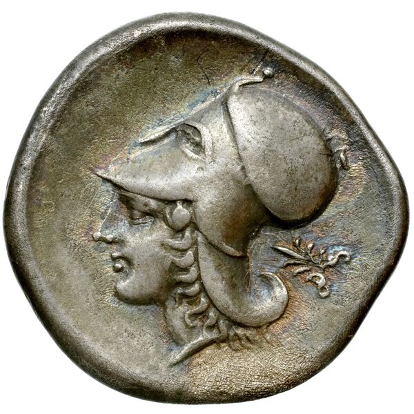 Corinth Calciati 1990 Period IV, series-1-17, реверс, bnf-iris