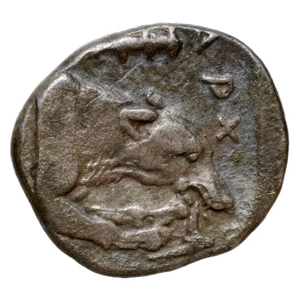 Archelaus I of Macedon Aegae, Macedon Westermark 1989 Plate 69, 6, реверс, bnf-iris