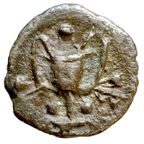 Taras Historia Numorum Italy 1076, аверс, bnf-iris