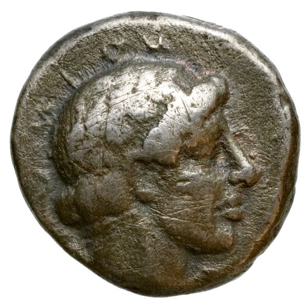 Colophon Milne 1941 Period II, drachms and obols, аверс, bnf-iris