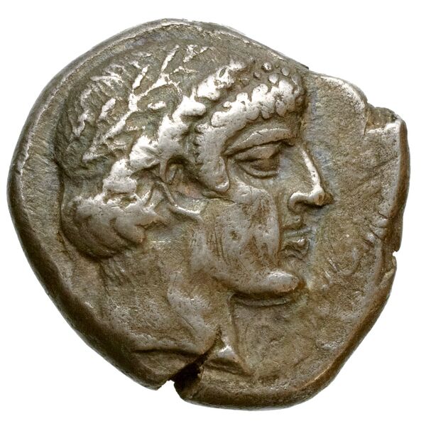 Colophon Milne 1941 Period II, drachms and obols, аверс, bnf-iris